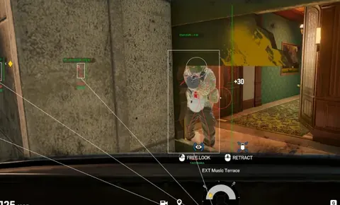 The Finals ESP overlay on a player